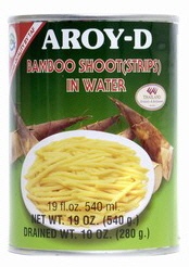BAMBOO SHOOT (STRIPS) IN WATER