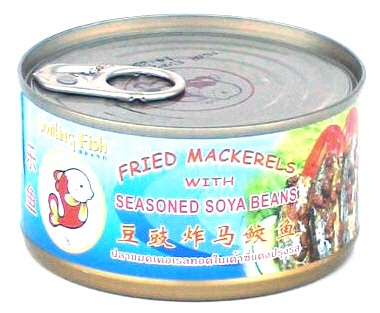 Mackerels & Black soy beans