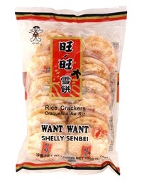 WANT WANT Süsse Senbei Reiskräcker 150g